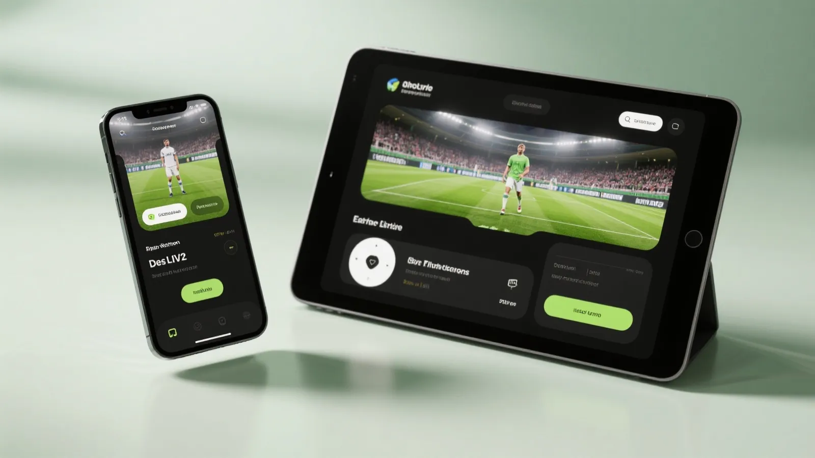 移动端与平板观看示意